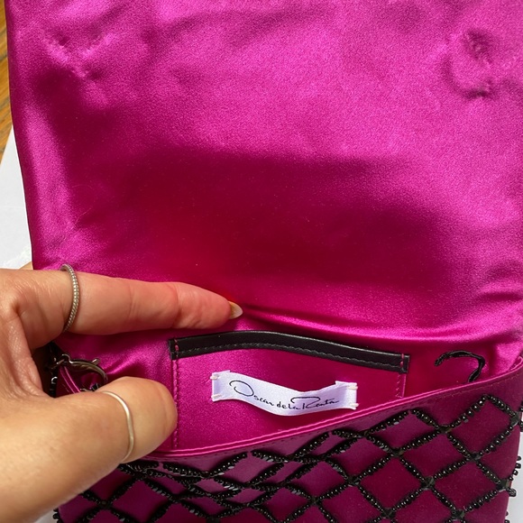 Oscar De La Renta Silk Handbag - Picture 2 of 5